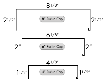 Purlin Cap Trim Profile